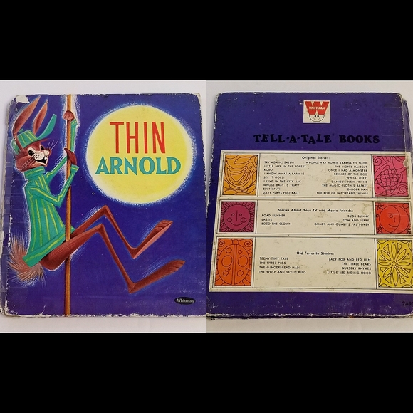 Tell-A-Tale Picture Book Lot- Vintage Children's Books- 1950-1970s - Picture 4 of 12